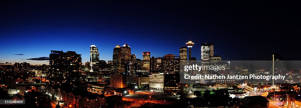 Calgary twilight