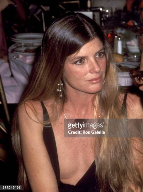 Actress Katharine Ross attends the "Voyage of the Damned" New York City Premiere Party on December 18, 1976 at St. Regis Hotel in New York City, New...