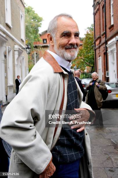 Gary Raymond attends the memorial service for Victor Spinetti at St Paul's Church on October 2, 2012 in London, England.