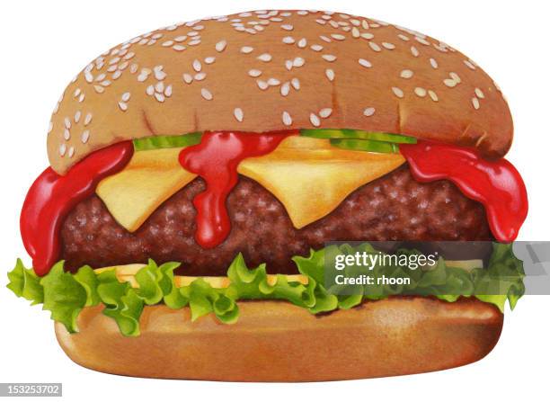 Cheeseburger High-Res Vector Graphic