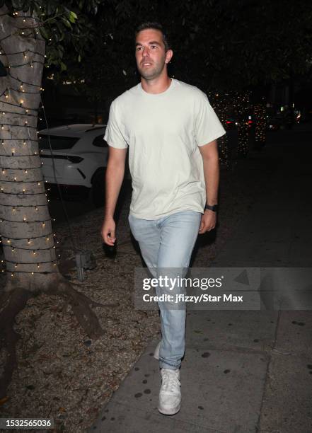 Billy McFarland is seen on July 13, 2023 in Los Angeles, California.