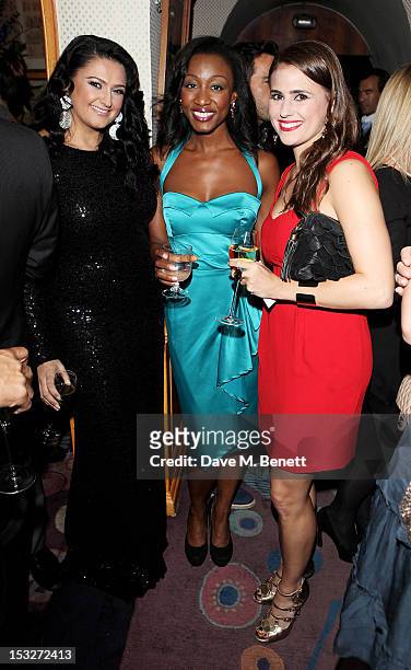 Beverley Knight attends Ben Caring's birthday party at Annabel's on October 2, 2012 in London, England.