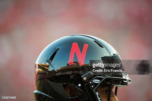 Quarterback Taylor Martinez of the Nebraska Cornhuskers before their game against the Wisconsin Badgers at Memorial Stadium on September 29, 2012 in...