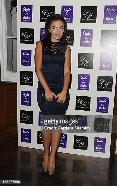 Louisa Lytton attends the launch party of Style for Stroke by Nick Ede at No 5 Cavendish Square on October 2, 2012 in London, England.