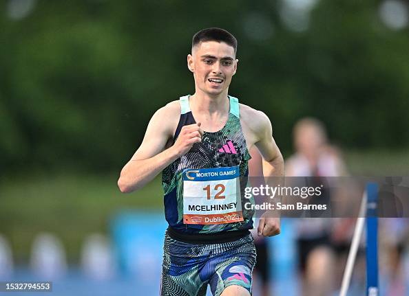 Dublin , Ireland 14 July 2023; Darragh McElhinney of Ireland and