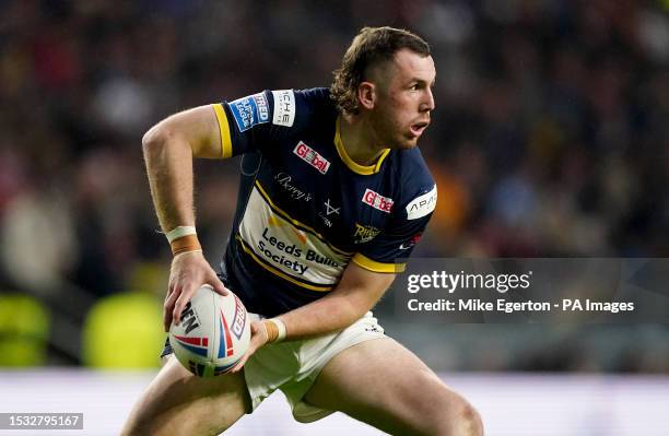 Leeds Rhinos' Cameron Smith in action during the Betfred Super League match at Headingley Stadium, Leeds. Picture date: Friday July 14, 2023.