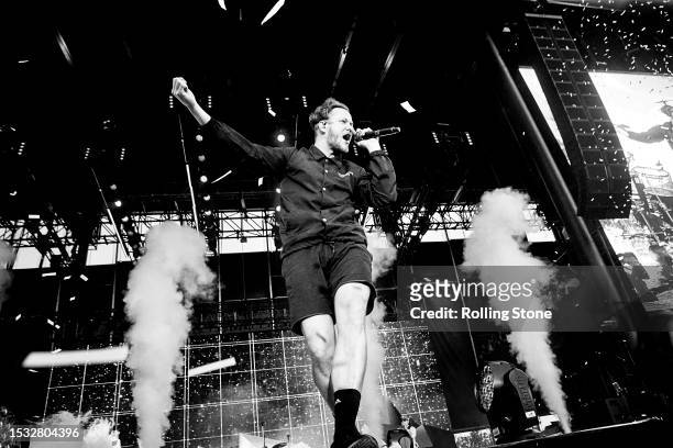 Imagine Dragons perform at BottleRock Festival 2019 on May 24, 2019 in Napa Valley, California.