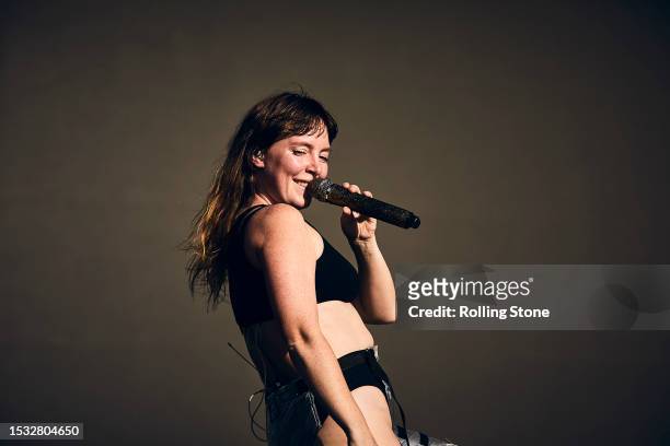 Amelia Meath of Sylvan Esso performs at BottleRock Festival 2019 on May 24, 2019 in Napa Valley, CA.