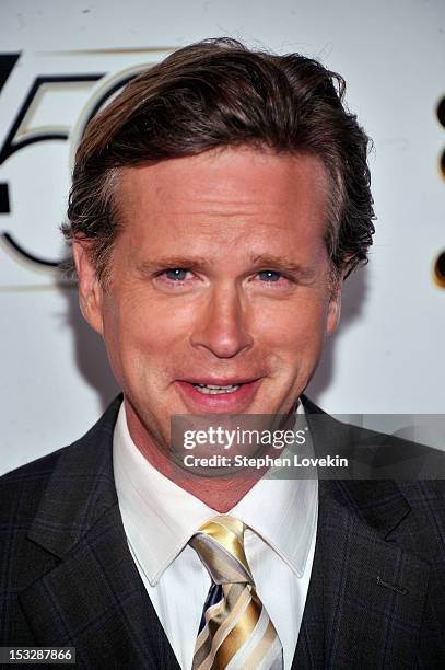 Cary Elwes attends the 25th anniversary screening & cast reunion of "The Princess Bride" during the 50th New York Film Festival at Alice Tully Hall...