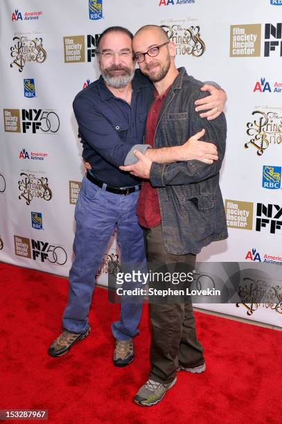 Mandy Patinkin and Isaac Patinkin attend the 25th anniversary screening & cast reunion of "The Princess Bride" during the 50th New York Film Festival...