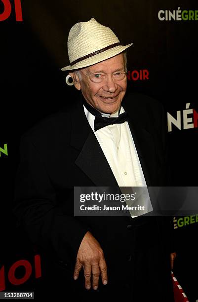 Actor Allan Rich arrives at the Cinémoi North American Launch Party at L’Ermitage on October 2, 2012 in Beverly Hills, California. Cinémoi is a new...