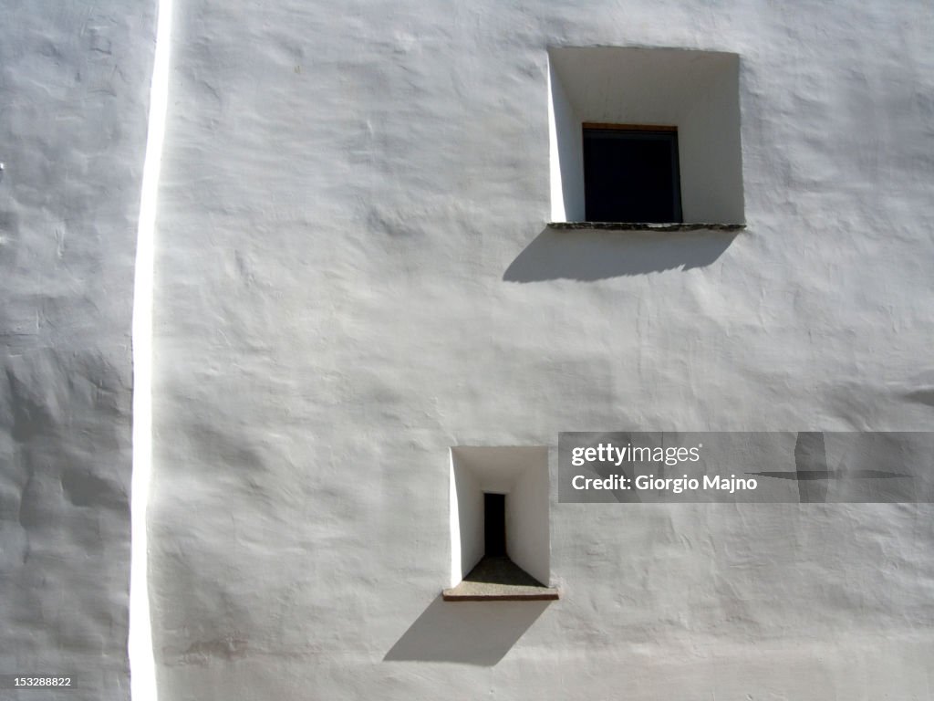 The facade of a 16th century building