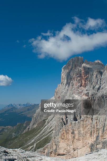 Cima Catinaccio Rosengarten Dolomites Italy, Stock-Foto
