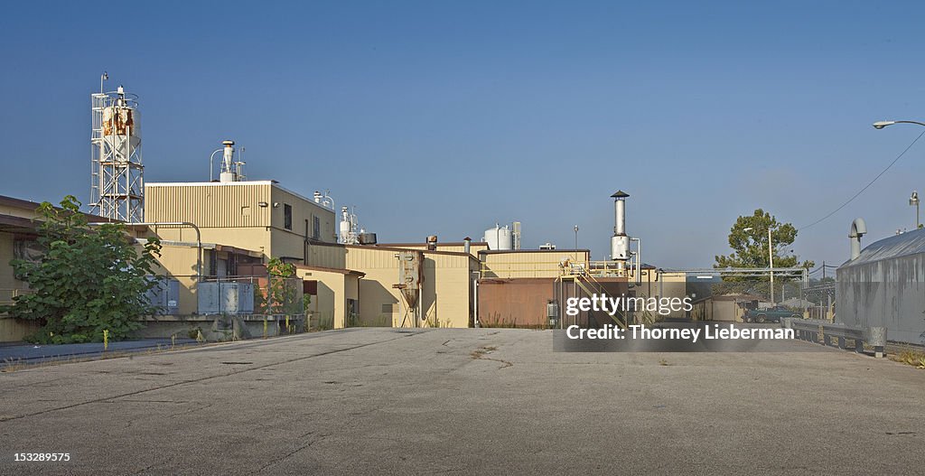 Empty industrial facility