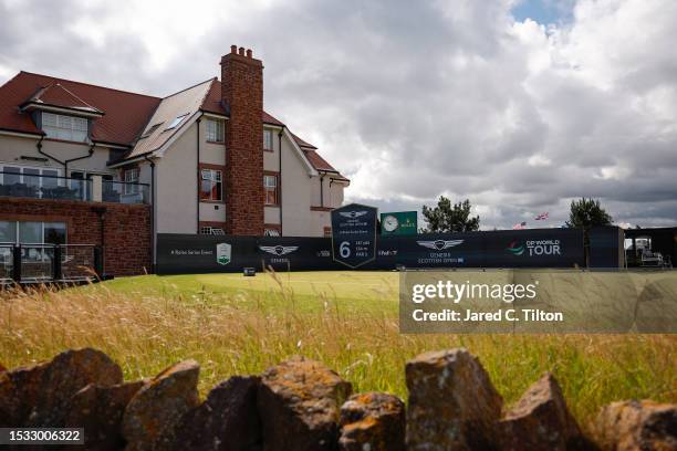 General view of the 6th tee prior to the Genesis Scottish Open at The Renaissance Club on July 11, 2023 in United Kingdom.