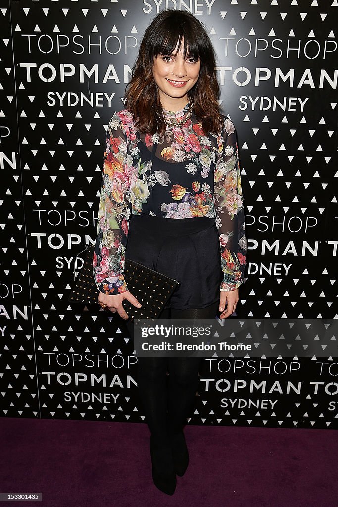 Celebrities Attend Topman Sydney Launch