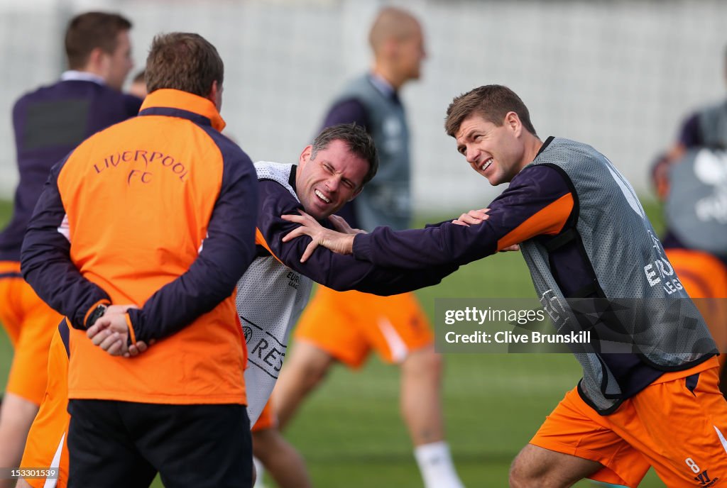 Liverpool FC Training Session