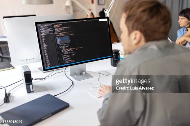 1,309 Man Writing Code Stock Photos, High-Res Pictures, and Images ...