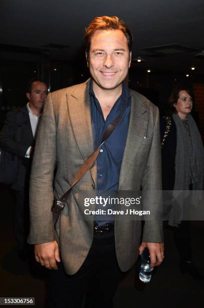 David Walliams attends a gala screening of Magical Mystery Tour at The BFI Southbank on October 2, 2012 in London, England.