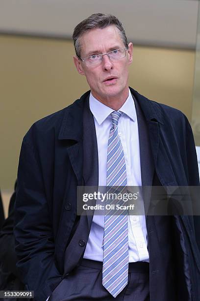 Henry Blaxland QC, who is providing legal representation for supporters of WikiLeaks founder Julian Assange, leaves Westminster Magistrates Court on...