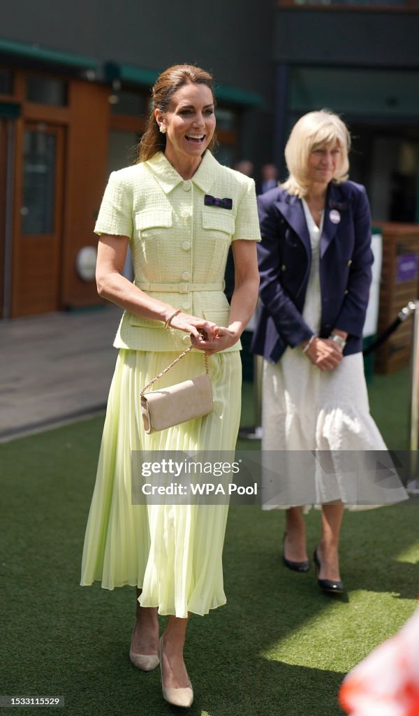 The Princess of Wales Attends Wimbledon 2023 - Day 13