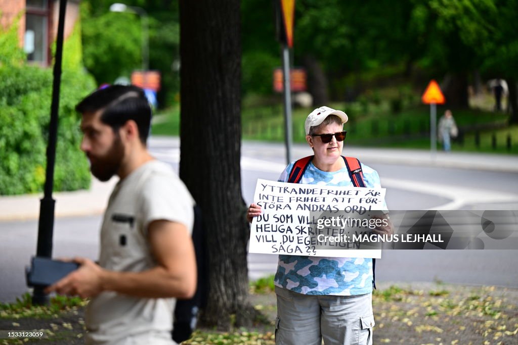 SWEDEN-RELIGION-ISLAM-JUDAISM-CHRISTIANITY-DEMONSTRATION