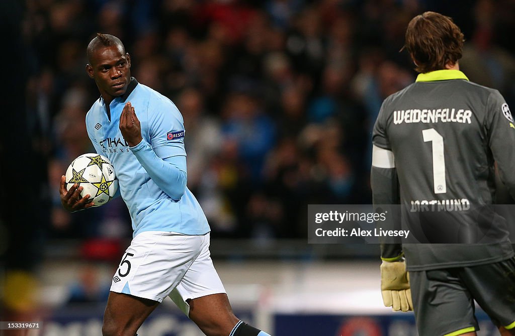 Manchester City FC v Borussia Dortmund - UEFA Champions League