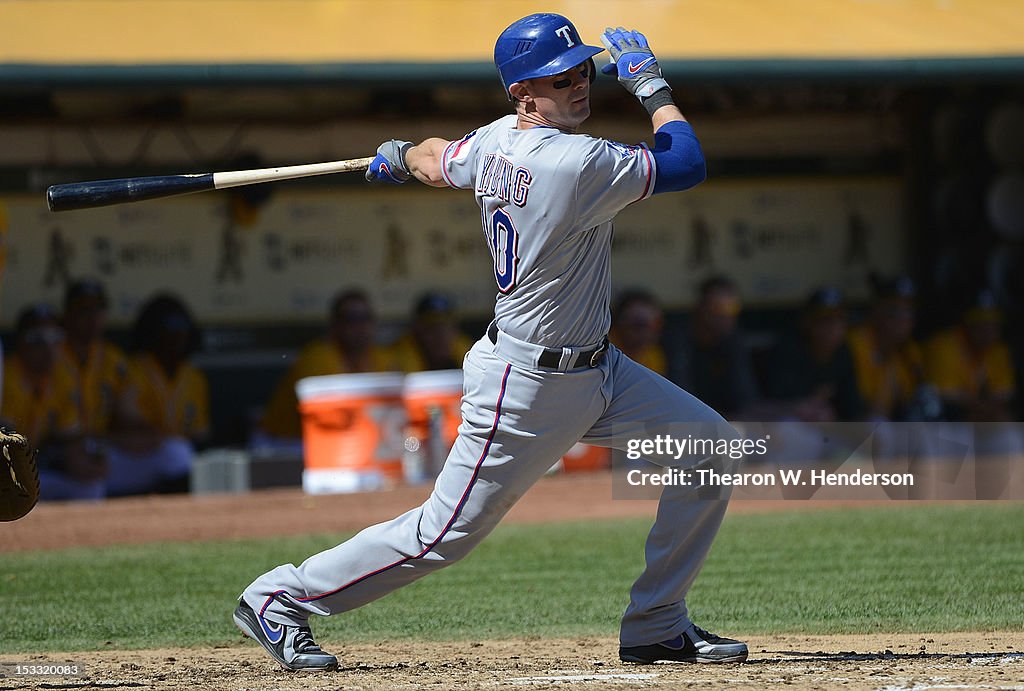 Texas Rangers v Oakland Athletics