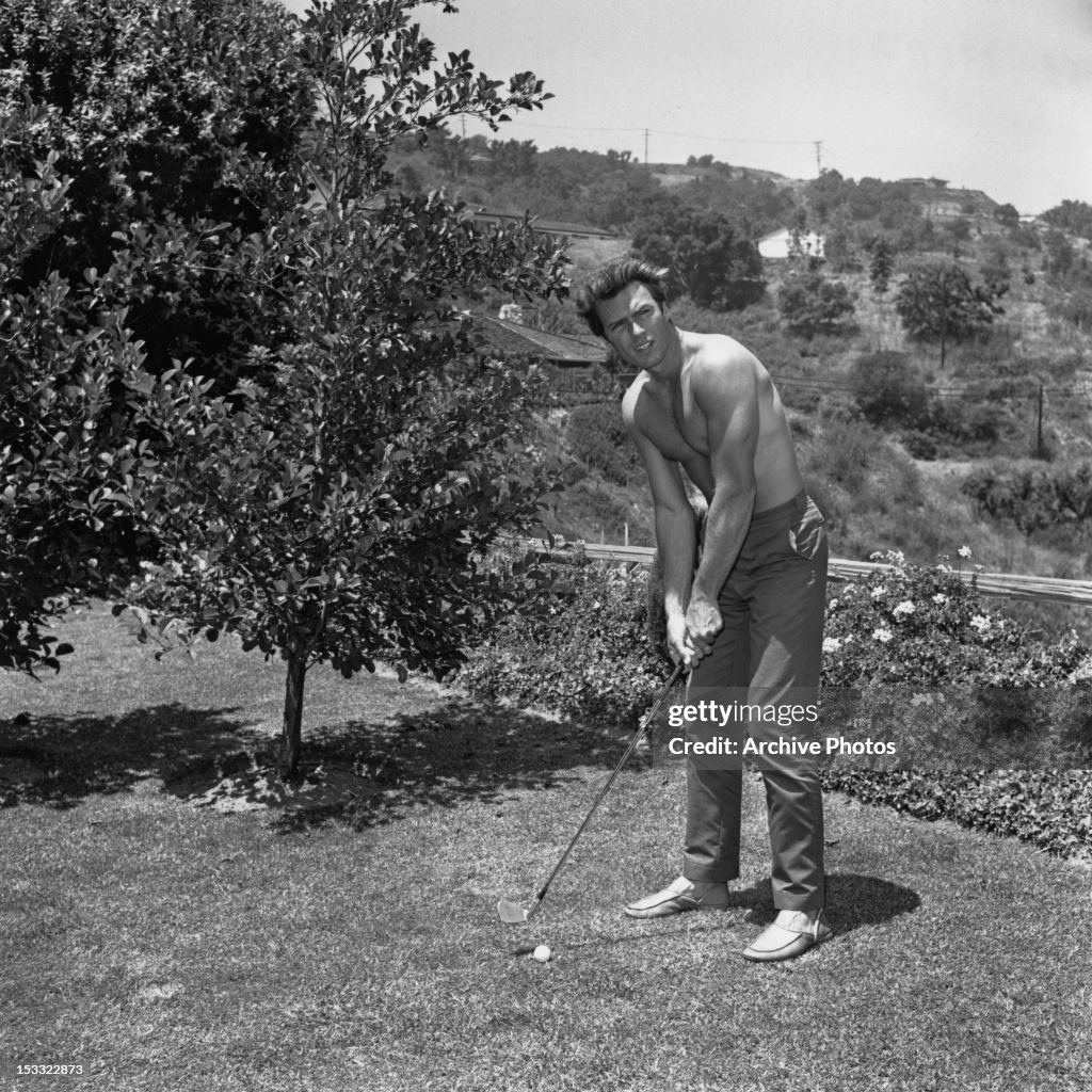Eastwood Plays Golf