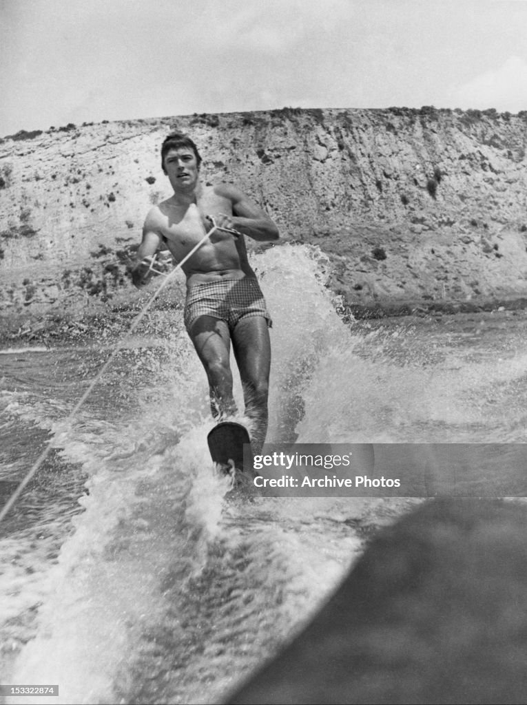 Clint Eastwood Waterskiing