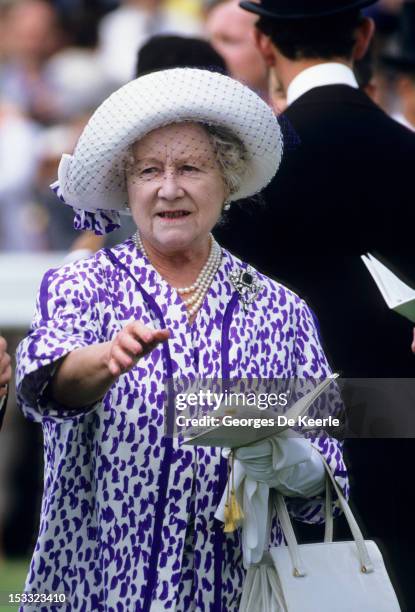 The Queen Mother, circa 1988.