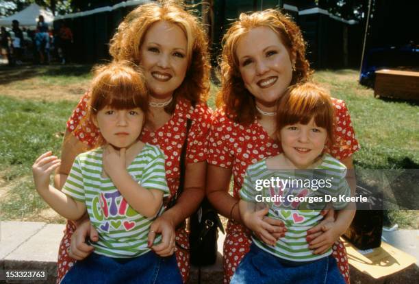 The annual twin festival in Twinsburg, Ohio, 3rd August 1997.