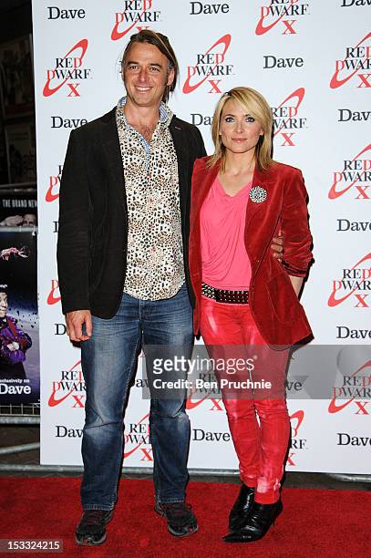 Lisa Rogers attends a V.I.P screening for the return of Red Dwarf X on October 3, 2012 in London, England.