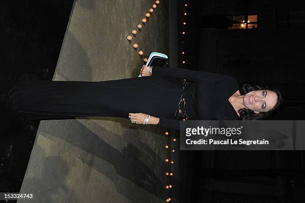 Laudomia Pucci attends LE BAL hosted by MAC and Carine Roitfeld as part of Paris Fashion Week Spring / Summer 2013 at Hotel Salomon de Rothschild on...