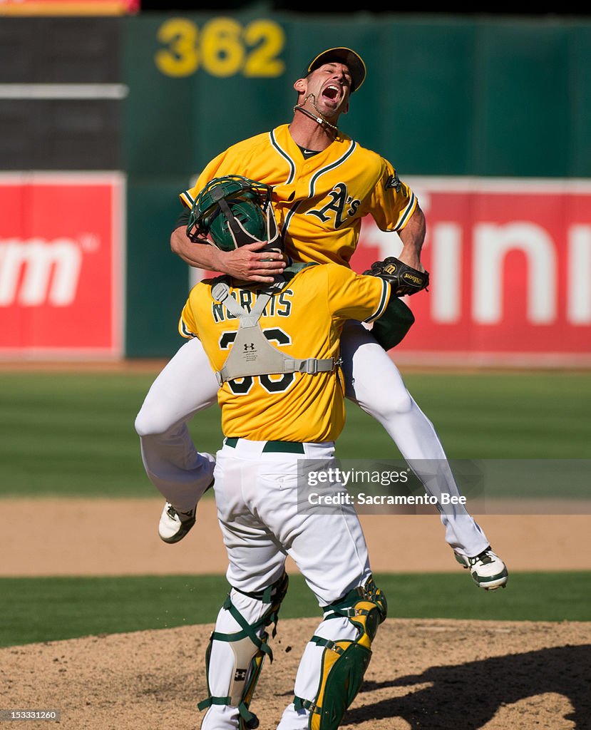 OAKLAND ATHLETICS VS. TEXAS RANGERS