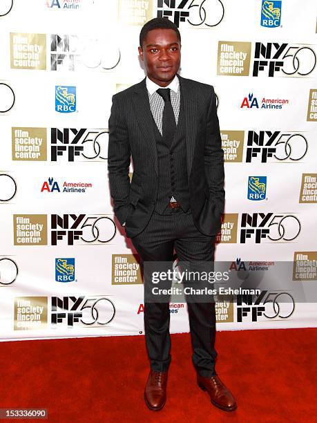 Actor David Oyelowo attends the Nicole Kidman Gala Tribute during the 50th annual New York Film Festival at Lincoln Center on October 3, 2012 in New...