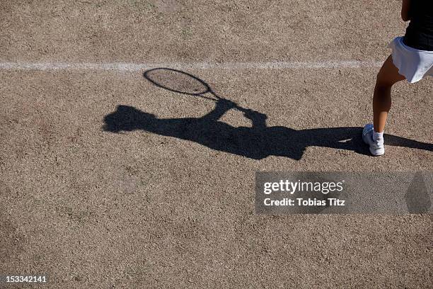 shadow of tennis player - australia tennis bildbanksfoton och bilder