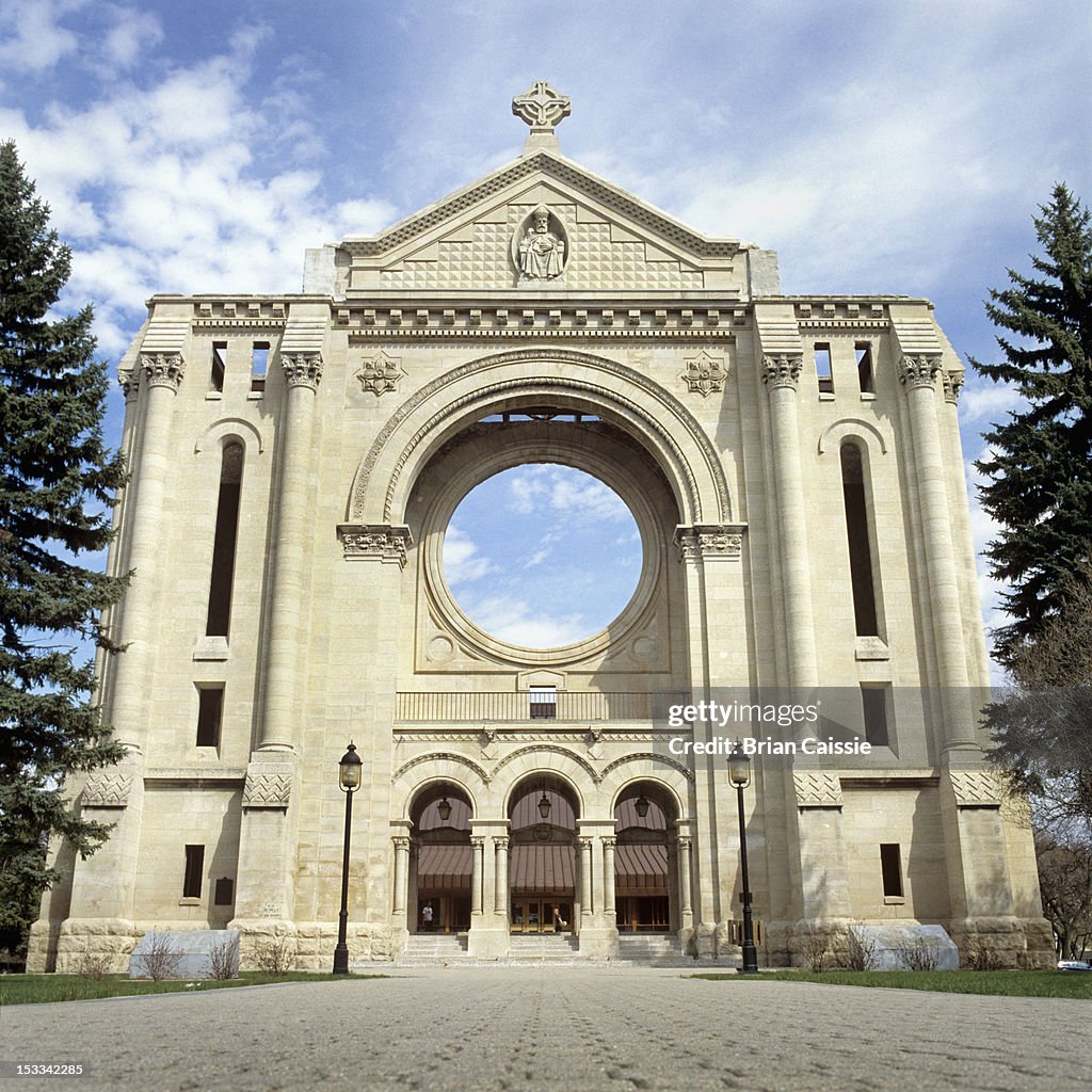 Saint Boniface Cathedral, Winnipeg, Manitoba, Canada