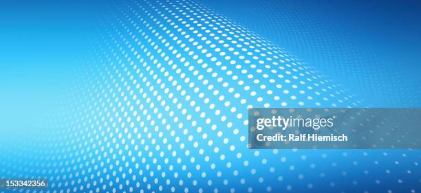 curved dot pattern against an abstract background - white perspective background stock illustrations