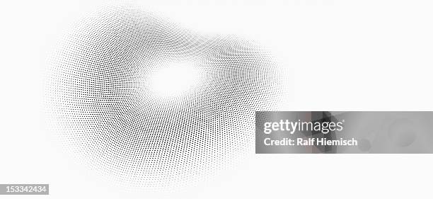abstract dot pattern against a white background - abundance stock illustrations