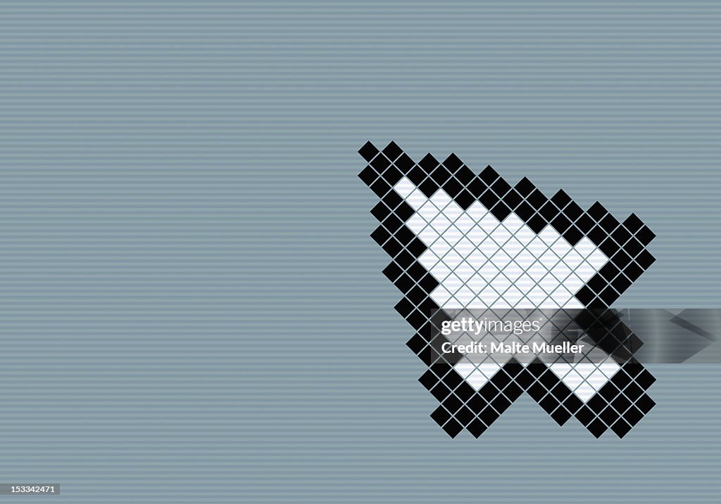 8-bit style cursor arrow