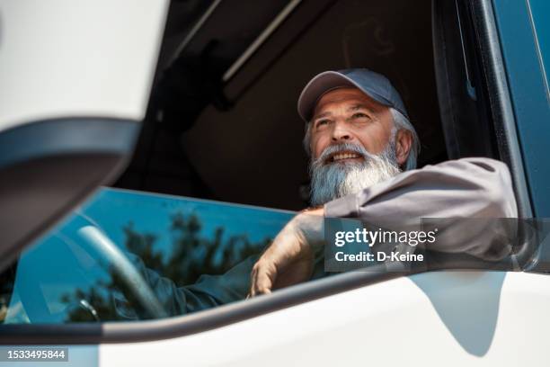 Bearded Drivers 971 Bearded Trucker Stock Photos, High-Res Pictures, and Images - Getty ...