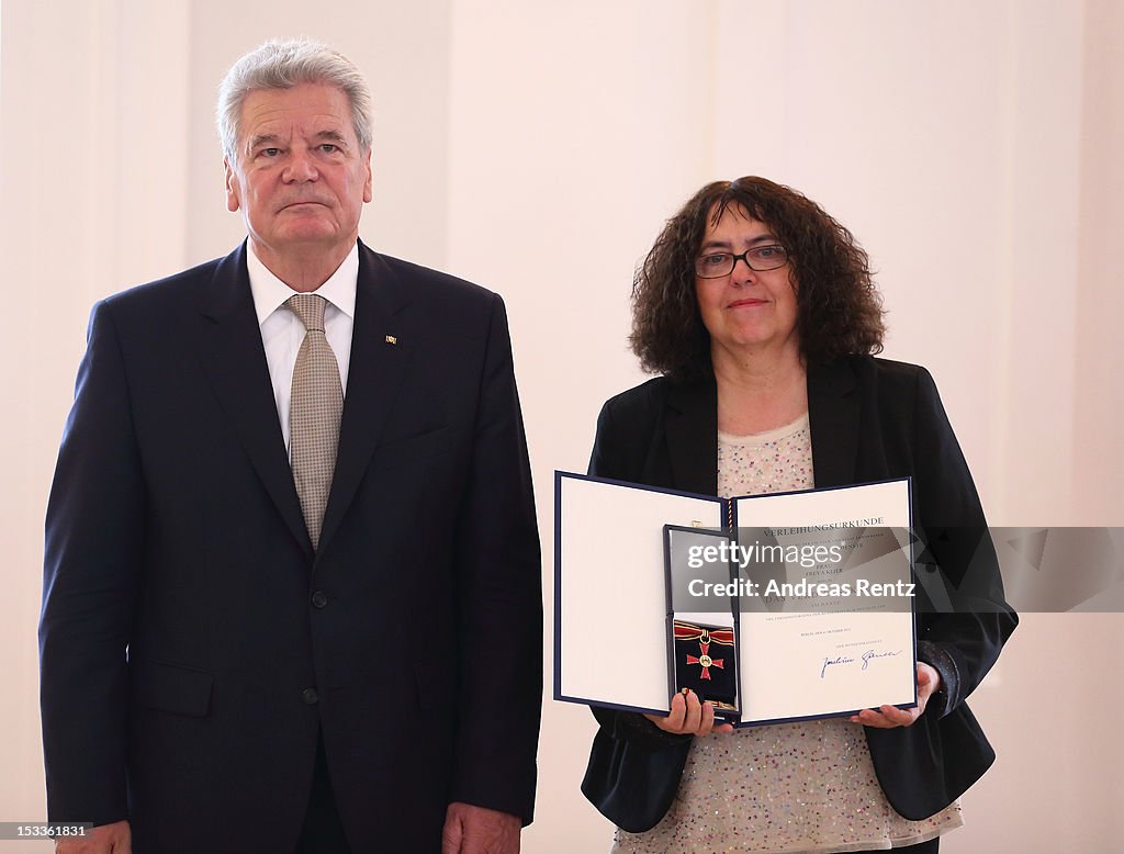 German Order Of Merit Awarded By President