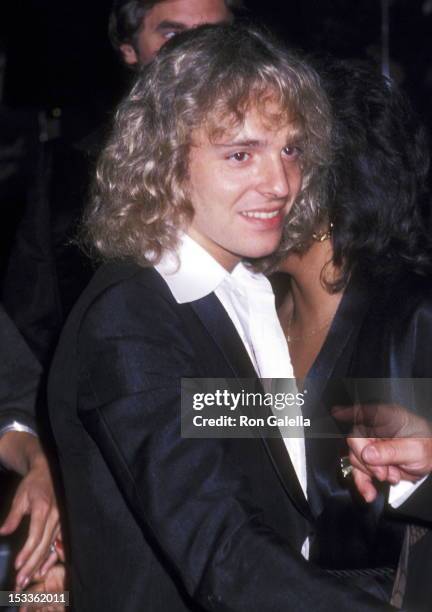 Musician Peter Frampton attends The City of Hope's Spirit of Life Award Dinner Salute to Clive Davis on February 24, 1978 at Beverly Wilshire Hotel...