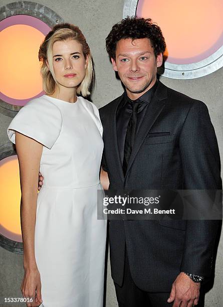 Agyness Deyn and Richard Coyle attend the Gala Screening of 'Pusher' at Hackney Picturehouse on October 4, 2012 in London, England.