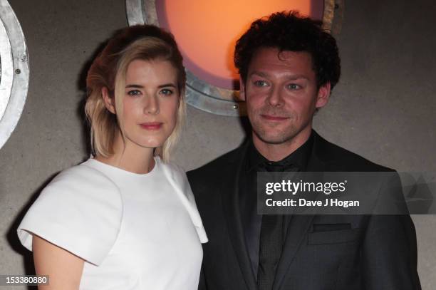 Richard Coyle and Agyness Deyn attend a gala screening of Pusher at Hackney Picturehouse on October 4, 2012 in London. England