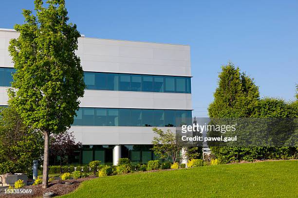 industrial building - office park stock pictures, royalty-free photos & images