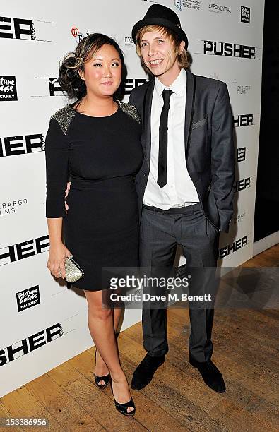 Actor Bronson Webb attends an after party celebrating the Gala Screening of 'Pusher' at the Hoxton Pony on October 4, 2012 in London, England.