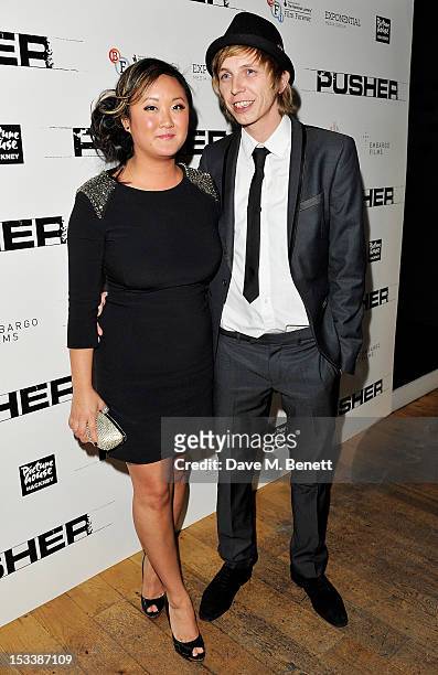 Actor Bronson Webb attends an after party celebrating the Gala Screening of 'Pusher' at the Hoxton Pony on October 4, 2012 in London, England.