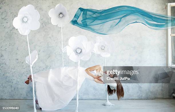 dreams - paper flower stock pictures, royalty-free photos & images